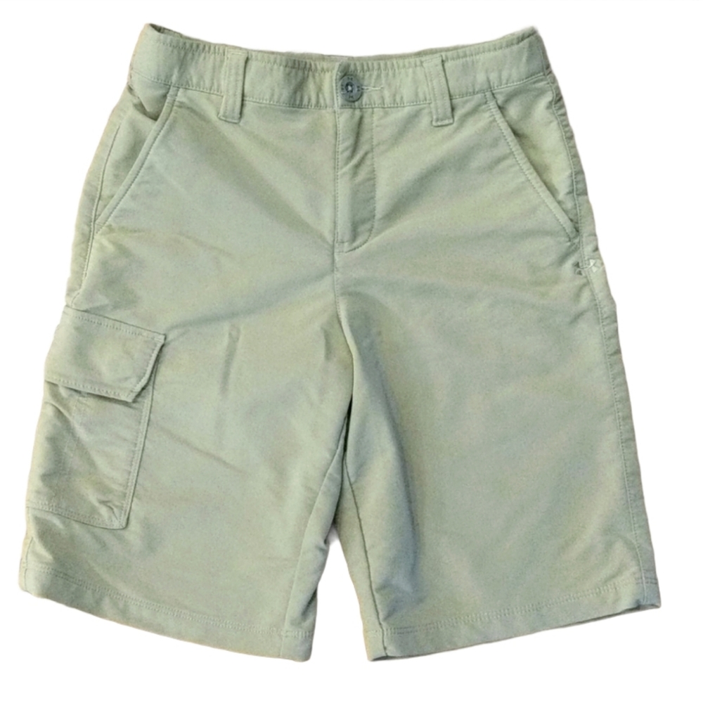 Under Armour Loose Shorts Tan Sz Medium